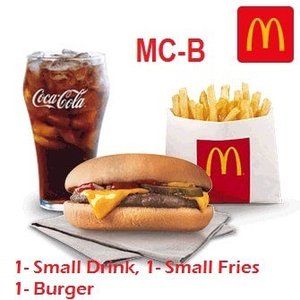 Burger store in mcdo